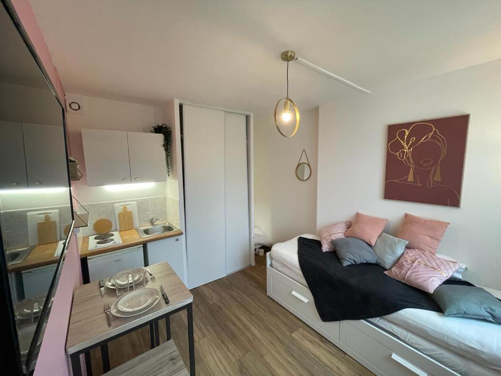 Rose, Studio Proche Centre Ville كان المظهر الخارجي الصورة
